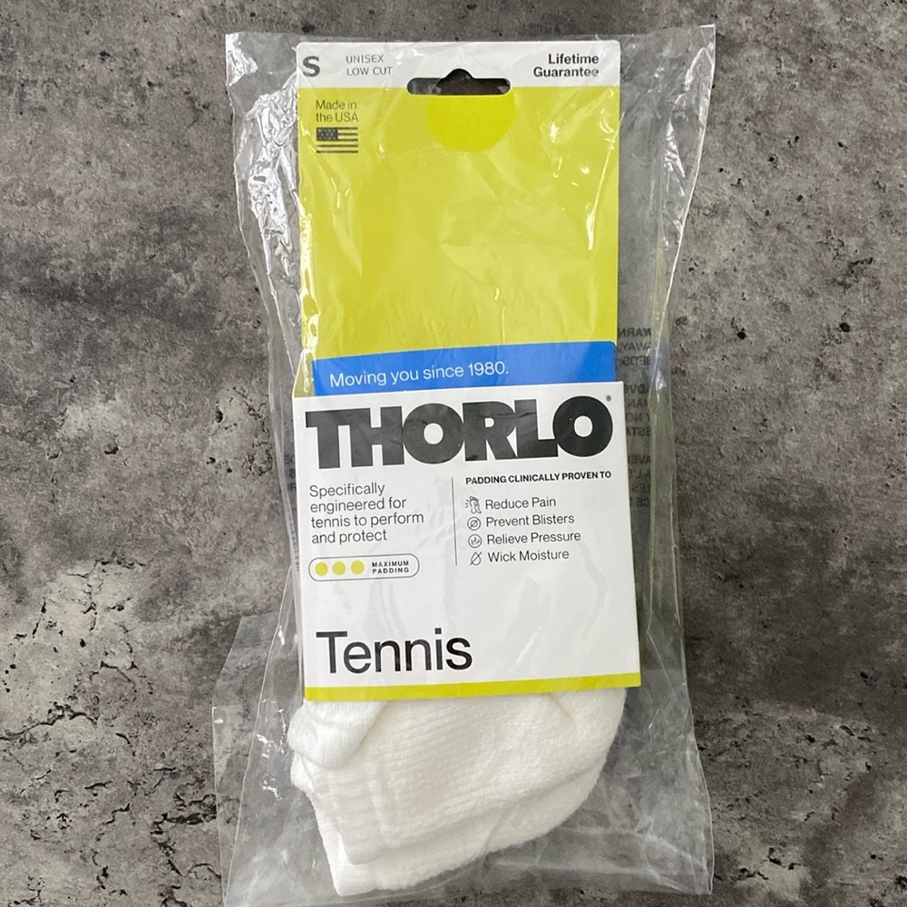 Thorlo Tennis Maximum Padding Low Cut Socks